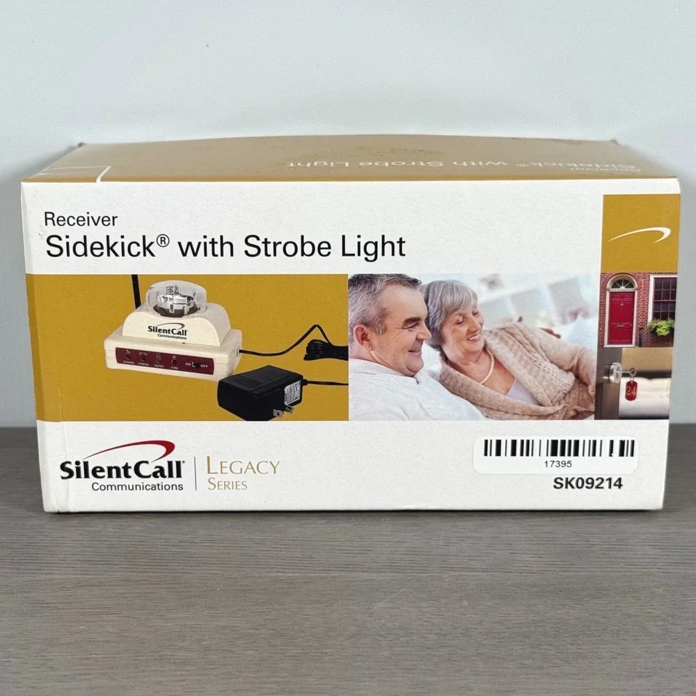 Silent Call Sidekick Receiver Strobe Light SK09214 Legacy Series 318MHz Alert